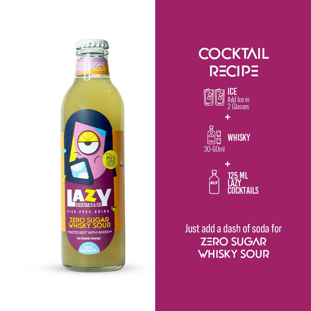 Zero Sugar Whisky Sour